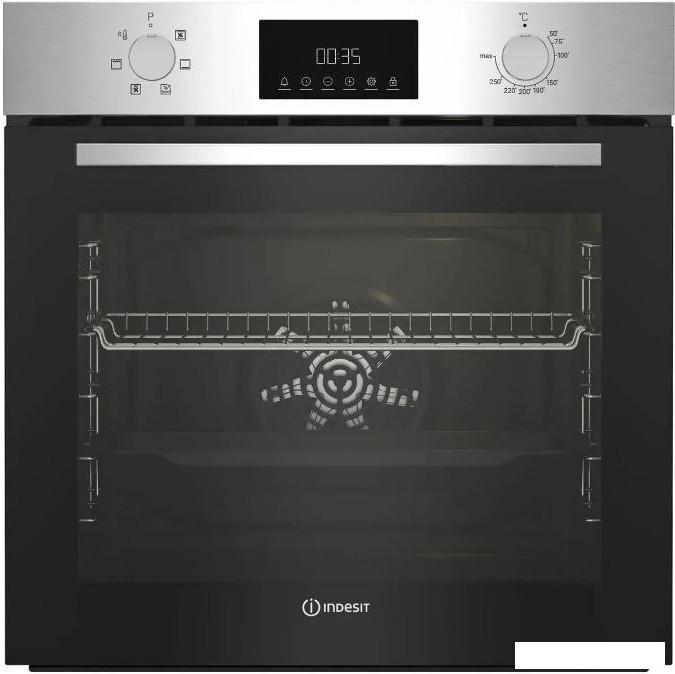 Электрический духовой шкаф Indesit IBFTE 3644 IX- фото