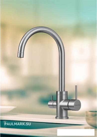 Смеситель Paulmark Essen Es213211-NI (никель)- фото2