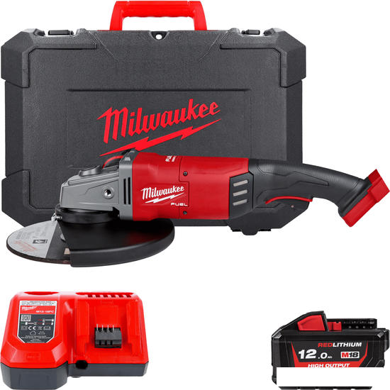 Угловая шлифмашина Milwaukee M18 Fuel M18FLAG230XPDB-121C 4933464115 (с 1-им АКБ, кейс)- фото