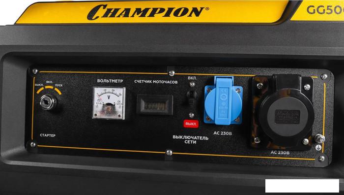 Бензиновый генератор Champion GG5000EW- фото4