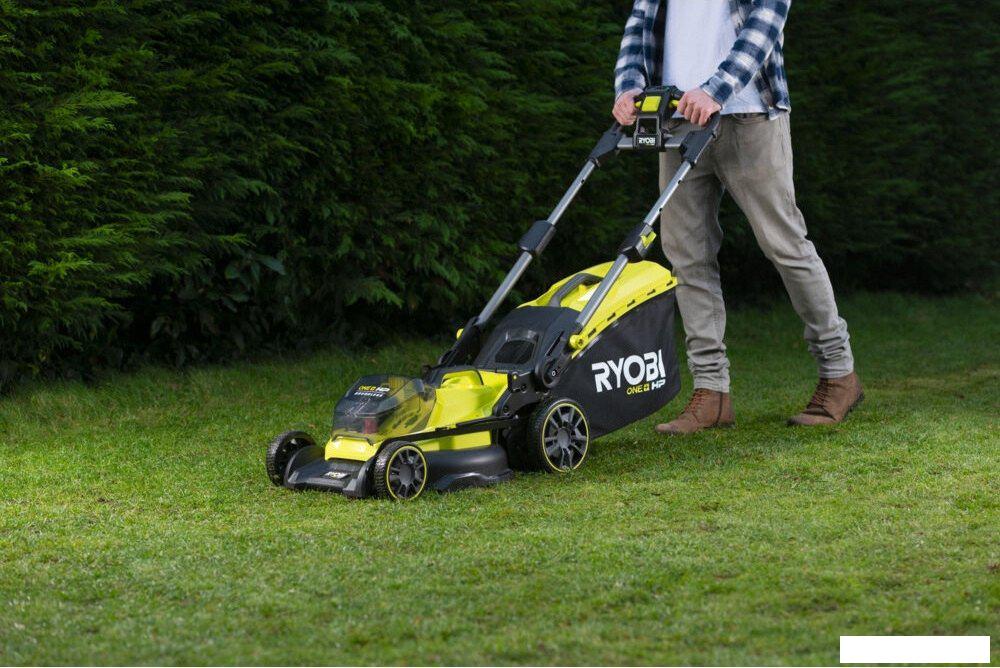 Газонокосилка Ryobi RY18LMX40B-0 (без АКБ)- фото3