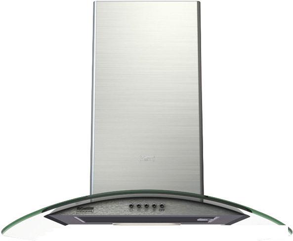 Кухонная вытяжка Krona Sabrina 600 Inox/Glass Push Button- фото