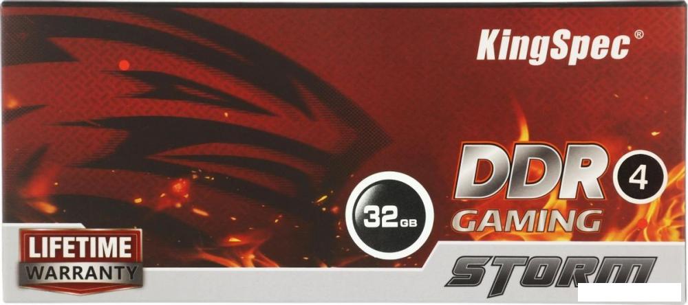 Оперативная память KingSpec Storm 32ГБ DDR4 2666 МГц KS2666D4M12032G- фото3