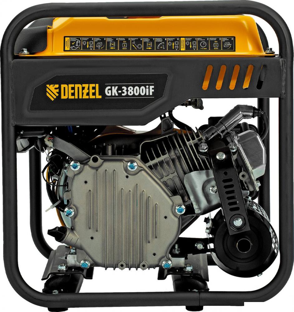 Бензиновый генератор Denzel GK-3800iF- фото4