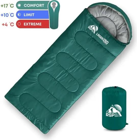 Спальный мешок RSP Outdoor Lager 150 L (220x75см, молния слева)- фото2