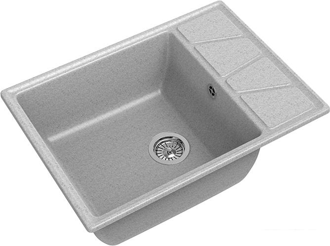 Кухонная мойка GranFest GF-V-680L (серый)- фото
