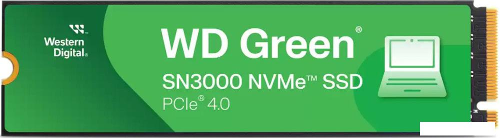 SSD WD Green SN3000 500GB WDS500G4G0E