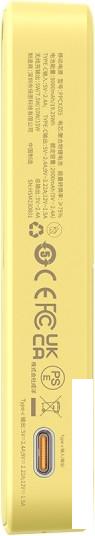 Внешний аккумулятор Baseus MagPro Magnetic Bracket Wireless Fast-Charging Power Bank 20W 5000mAh (желтый)- фото4