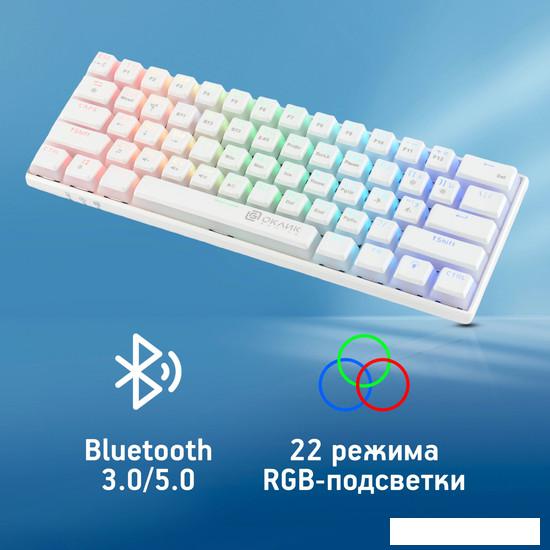 Клавиатура Oklick K763W (белый)- фото2