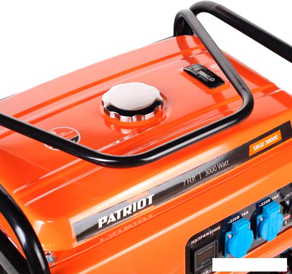 Бензиновый генератор Patriot SRGE 3800E- фото3