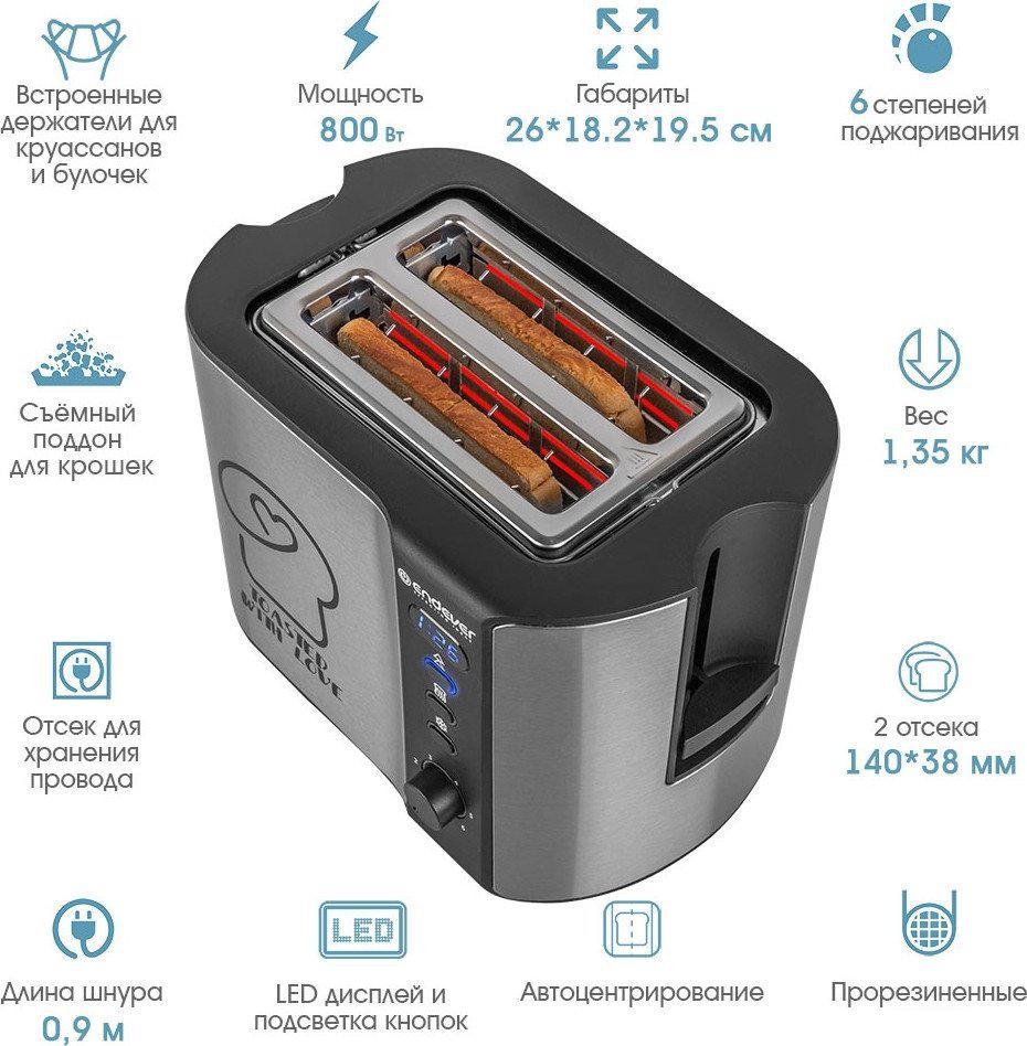 Тостер Endever SkyLine ST-127- фото3