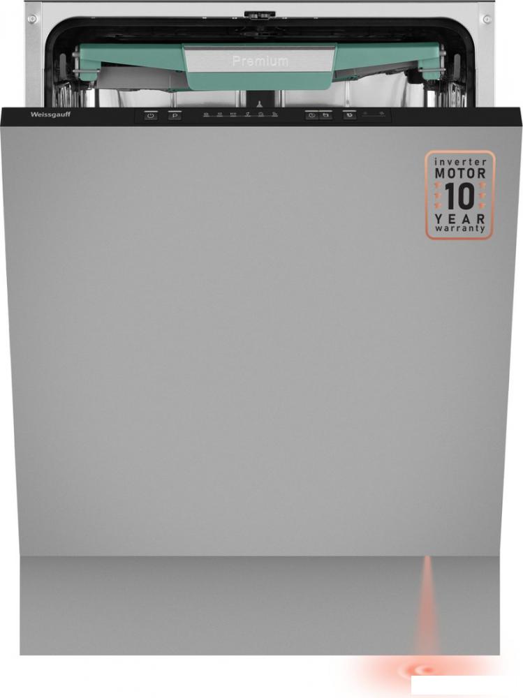 Встраиваемая посудомоечная машина Weissgauff BDW 6136 D Inverter AutoOpen Infolight- фото
