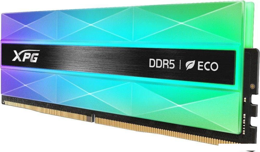 Оперативная память ADATA XPG Lancer Neon RGB 2x16ГБ DDR5 7200 МГц AX5U7200C3416G-DCLANRSG- фото4