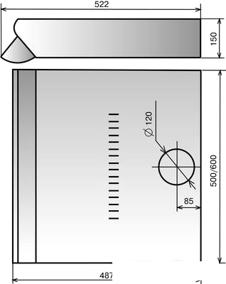 Кухонная вытяжка Elikor Davoline 60П-290-П3Л (медь)- фото2
