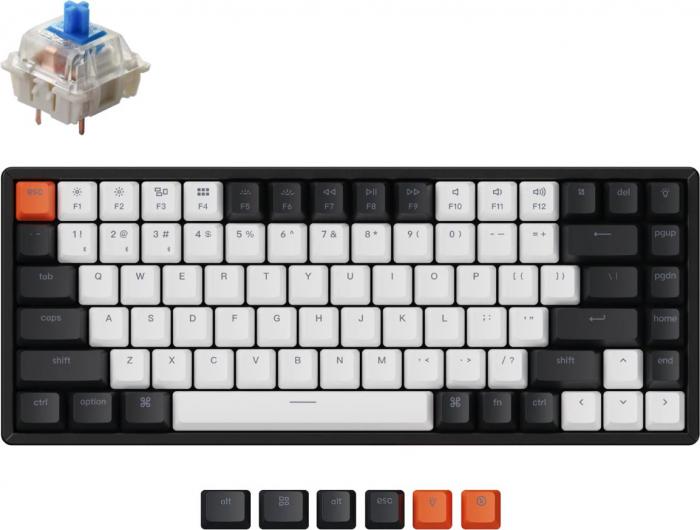 Клавиатура Keychron K2 V2 RGB K2-C2H (Gateron G Pro Blue, нет кириллицы)- фото