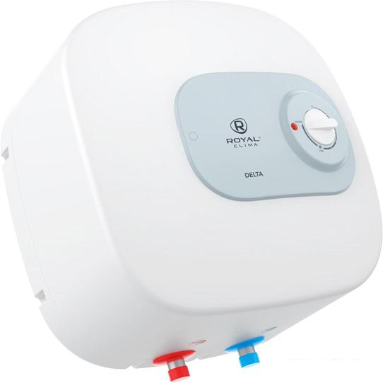 Накопительный электрический водонагреватель над мойкой Royal Clima Delta RWH-D15-FE- фото2