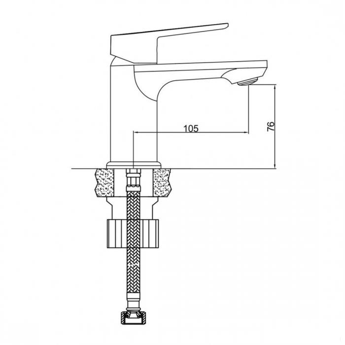 Смеситель Gross Aqua Dyno 6248285MB- фото3