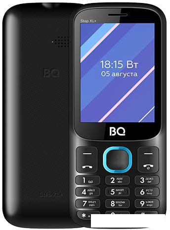 Мобильный телефон BQ-Mobile BQ-2820 Step XL+ (черный/голубой)