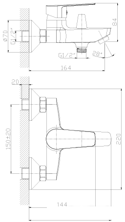 Смеситель Rossinka Silvermix S35-31- фото2
