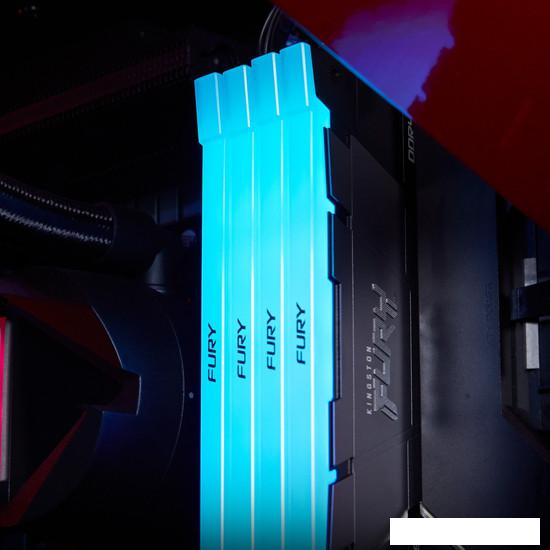 Оперативная память Kingston FURY Renegade RGB 2x16ГБ DDR4 3600МГц KF436C16RB12AK2/32- фото2