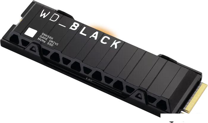 SSD WD Black SN850X NVMe Heatsink 1TB WDS100T2XHE- фото2