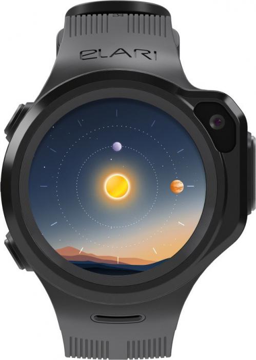 Детские умные часы Elari KidPhone 4GR M (черный)- фото3