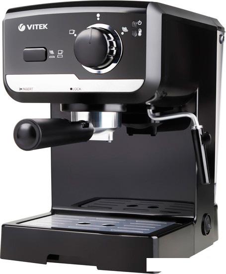 Рожковая кофеварка Vitek VT-1502 BK- фото
