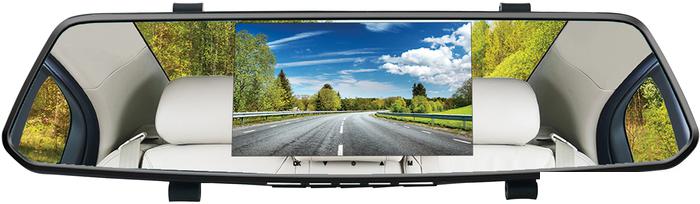 Видеорегистратор-зеркало Digma FreeDrive 214 Night FHD- фото