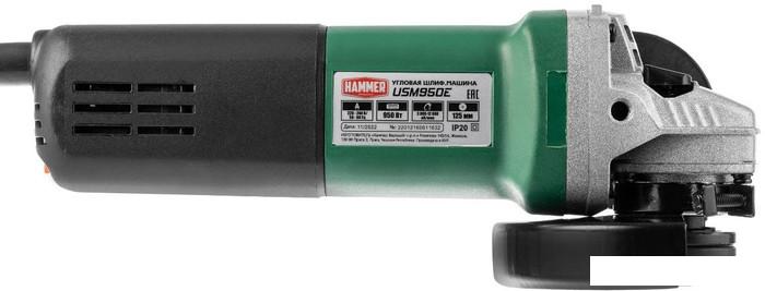 Угловая шлифмашина Hammer USM950E- фото3