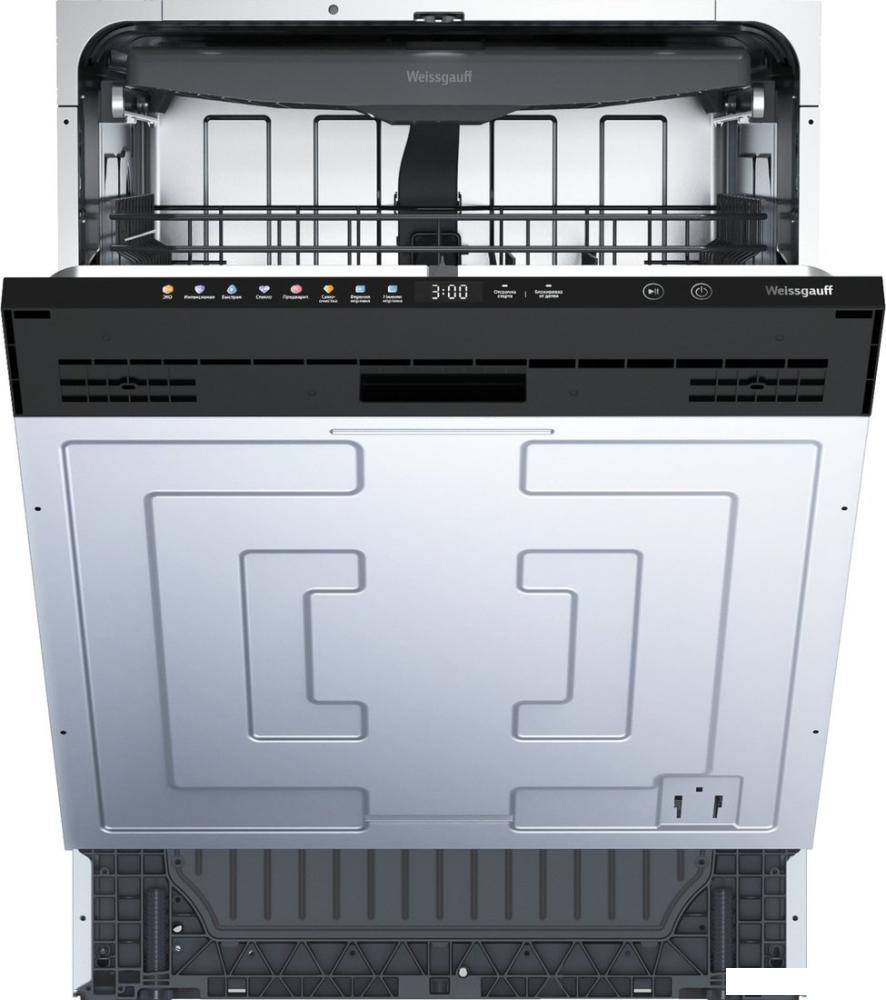 Встраиваемая посудомоечная машина Weissgauff BDW 6038 Touch Inverter Autoopen Infolight- фото