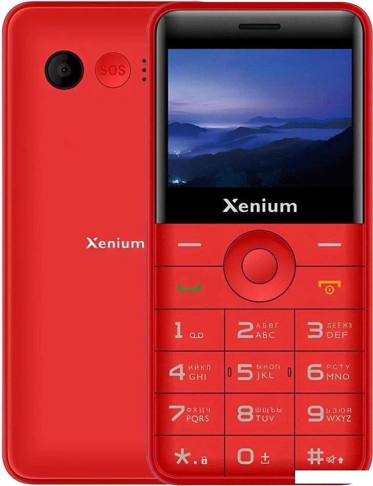Телефон Xenium X700 (красный)- фото