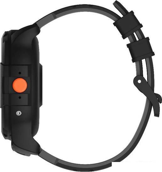 Детские умные часы Elari KidPhone 4G Wink (черный)- фото3