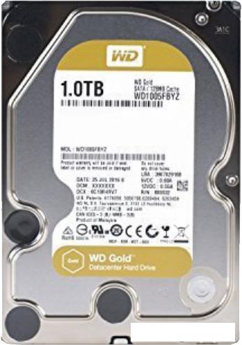 Жесткий диск WD Gold 1TB WD1005FBYZ- фото2
