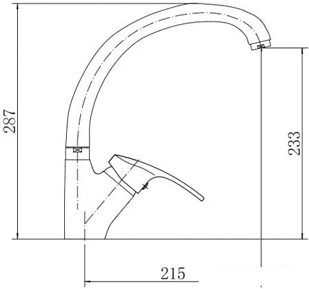 Смеситель Fashun A4106- фото2