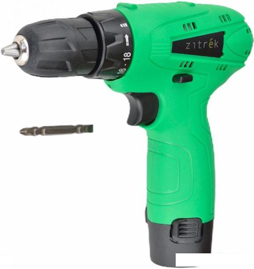 Дрель-шуруповерт Zitrek Green 12-Li 063-4072 (с 2-мя АКБ, кейс)- фото2