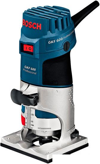Кромочно-петельный фрезер Bosch GKF 600 Professional (060160A100)- фото