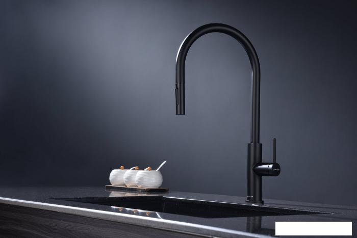 Смеситель Paulmark Senso Se215180-AN (черный/антрацит)- фото2