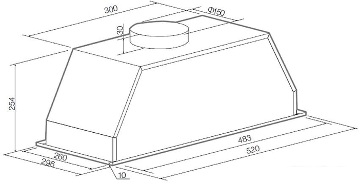 Кухонная вытяжка Graude LB 52.0 E- фото2