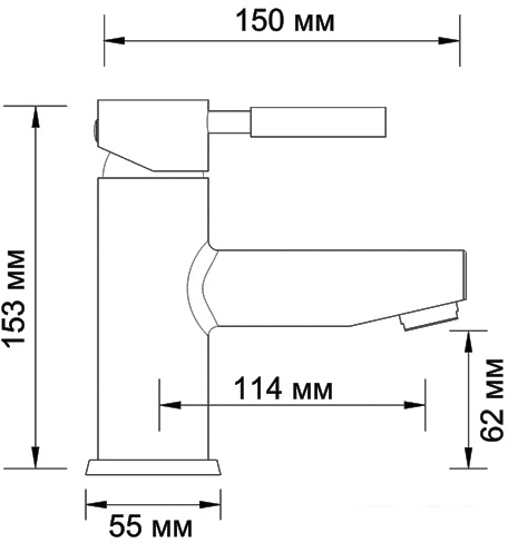 Смеситель Wasserkraft Main 4103- фото3