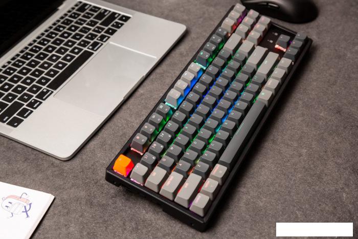 Клавиатура Keychron K8 RGB K8-J2-RU (Gateron G Pro Blue)- фото3
