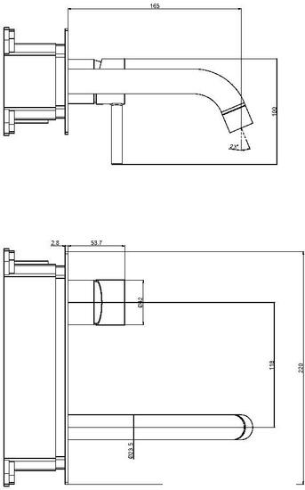 Смеситель Maxonor Pure Life PL7287-8- фото2