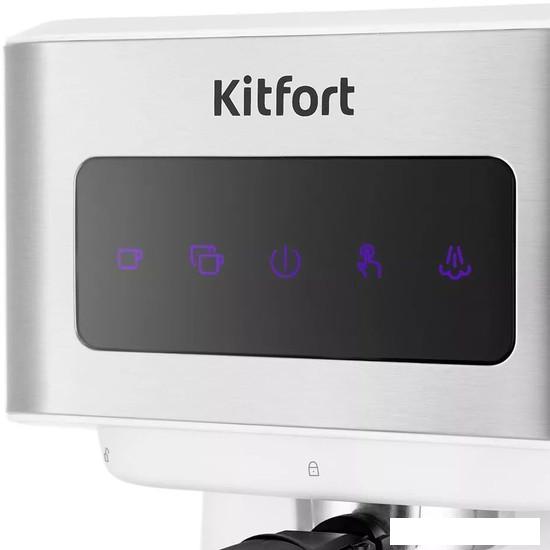 Рожковая бойлерная кофеварка Kitfort KT-7139- фото3