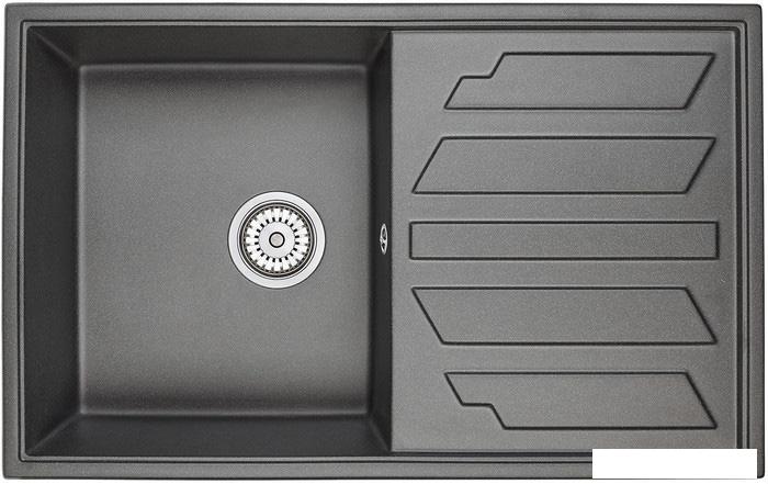 Кухонная мойка Granula 8002 (черный)