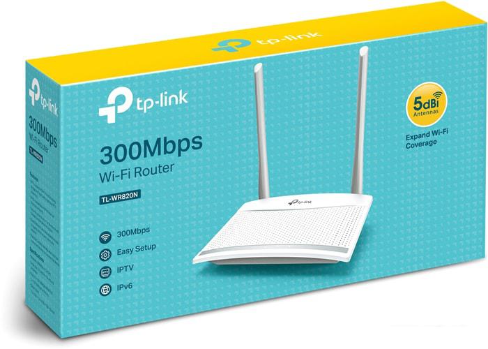 Беспроводной маршрутизатор TP-Link TL-WR820N- фото4