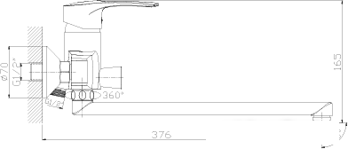 Смеситель Rossinka Silvermix T40-32- фото2