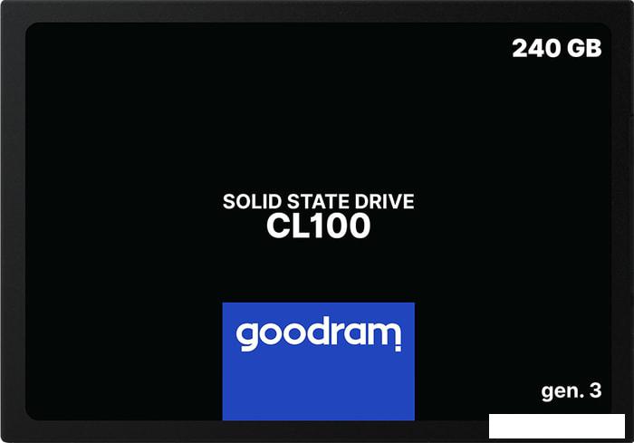 SSD GOODRAM CL100 Gen. 3 480GB SSDPR-CL100-480-G3