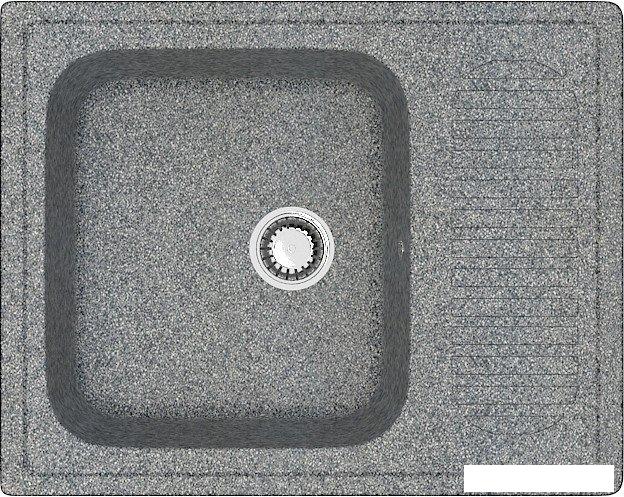 Кухонная мойка MARRBAXX Карельский камень 15/Q8 F015Q008 (темно-серый)