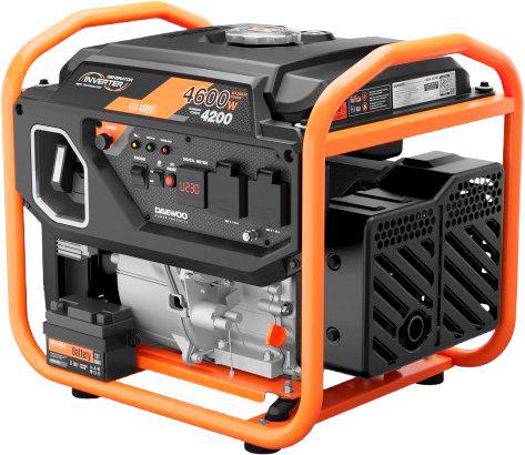 Бензиновый генератор Daewoo Power GDA 4600Ei- фото