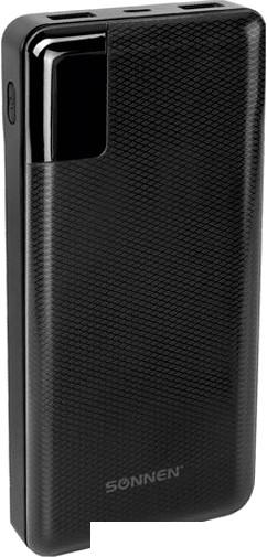 Внешний аккумулятор Sonnen Powerbank Q60P 20000mAh (черный)
