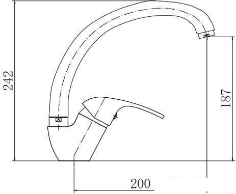 Смеситель Fashun A4103- фото2